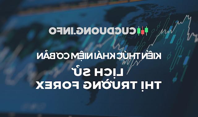 LỊCH SỬ THỊ TRƯỜNG FOREX